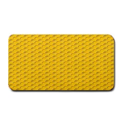 Yellow Dots Pattern Medium Bar Mats by BangZart