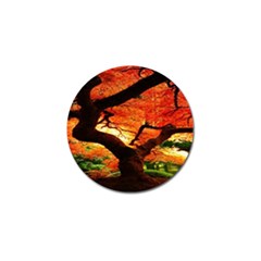 Maple Tree Nice Golf Ball Marker by BangZart