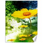 Yellow Flowers Canvas 18  x 24   17.8 x23.08  Canvas - 1