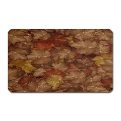 Brown Texture Magnet (rectangular) by BangZart