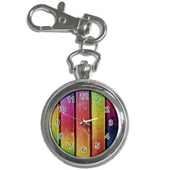 Colourful Wood Painting Key Chain Watches by BangZart