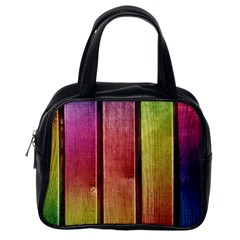 Colourful Wood Painting Classic Handbags (one Side) by BangZart