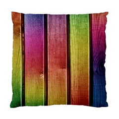 Colourful Wood Painting Standard Cushion Case (two Sides) by BangZart