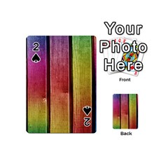 Colourful Wood Painting Playing Cards 54 (mini)  by BangZart