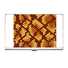 Snake Skin Pattern Vector Business Card Holders by BangZart