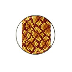 Snake Skin Pattern Vector Hat Clip Ball Marker (4 Pack) by BangZart