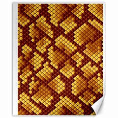 Snake Skin Pattern Vector Canvas 16  X 20   by BangZart