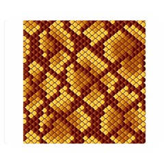 Snake Skin Pattern Vector Double Sided Flano Blanket (medium) 