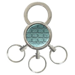 Water Drop 3-ring Key Chains by BangZart