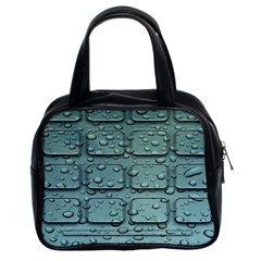 Water Drop Classic Handbags (2 Sides) by BangZart