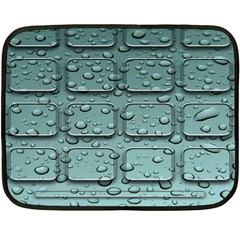 Water Drop Fleece Blanket (mini) by BangZart