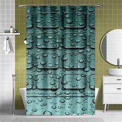 Water Drop Shower Curtain 48  X 72  (small)  by BangZart