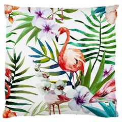 Mingo Large Flano Cushion Case (two Sides) by LimeGreenFlamingo