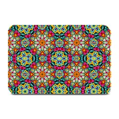 Jewel Tiles Kaleidoscope Plate Mats by WolfepawFractals