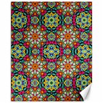 Jewel Tiles Kaleidoscope Canvas 11  x 14   10.95 x13.48  Canvas - 1