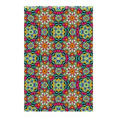 Jewel Tiles Kaleidoscope Shower Curtain 48  X 72  (small)  by WolfepawFractals