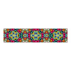 Jewel Tiles Kaleidoscope Velvet Scrunchie by WolfepawFractals