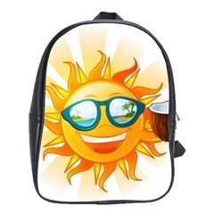 Cartoon Sun School Bags(Large) 