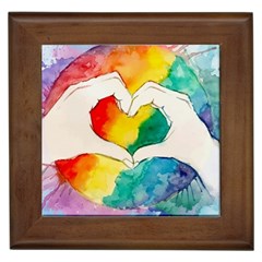 Pride Love Framed Tiles