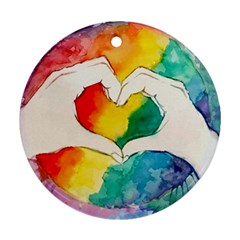 Pride Love Ornament (Round)