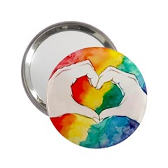 Pride Love 2.25  Handbag Mirrors