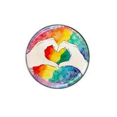 Pride Love Hat Clip Ball Marker