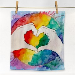 Pride Love Face Towel