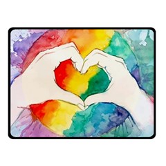 Pride Love Fleece Blanket (Small)