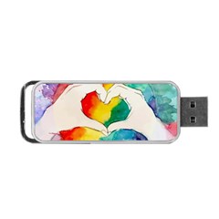 Pride Love Portable USB Flash (One Side)