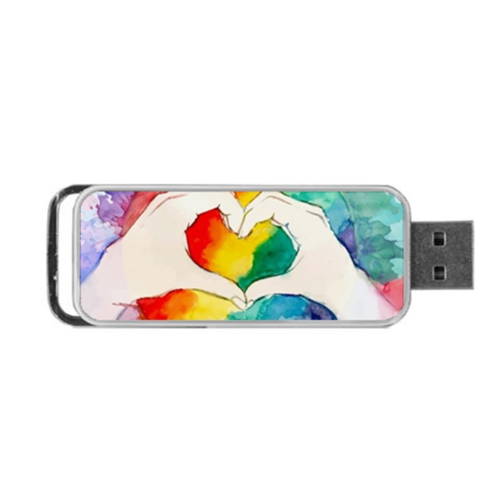 Pride Love Portable USB Flash (One Side)