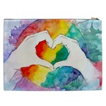 Pride Love Cosmetic Bag (XXL)  Back