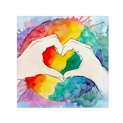 Pride Love Small Satin Scarf (Square)