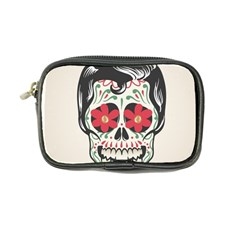 Man Sugar Skull Coin Purse by LimeGreenFlamingo