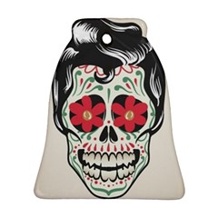 Man Sugar Skull Ornament (bell)