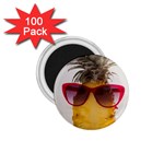 Pineapple With Sunglasses 1.75  Magnets (100 pack)  Front