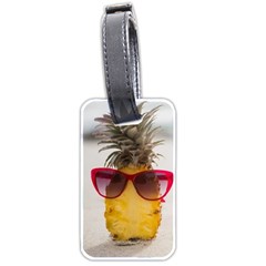 Pineapple With Sunglasses Luggage Tags (two Sides)