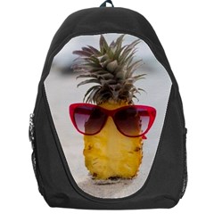 Pineapple With Sunglasses Backpack Bag by LimeGreenFlamingo