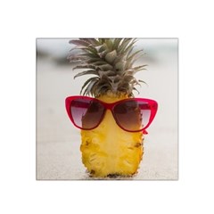 Pineapple With Sunglasses Satin Bandana Scarf