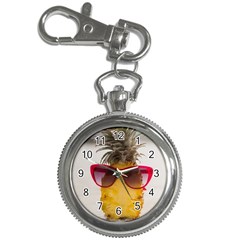 Pineapple With Sunglasses Key Chain Watches by LimeGreenFlamingo