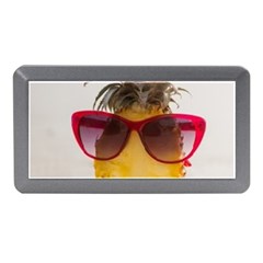 Pineapple With Sunglasses Memory Card Reader (mini) by LimeGreenFlamingo