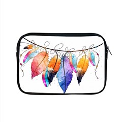 Watercolor Feathers Apple Macbook Pro 15  Zipper Case by LimeGreenFlamingo