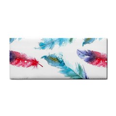 Watercolor Feather Background Cosmetic Storage Cases