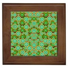 Flowers In Mind In Happy Soft Summer Time Framed Tiles by pepitasart