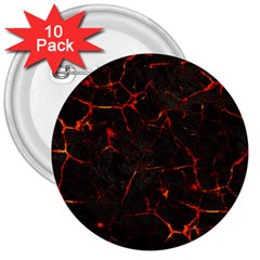 Volcanic Textures 3  Buttons (10 Pack)  by BangZart