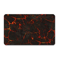 Volcanic Textures Magnet (rectangular) by BangZart