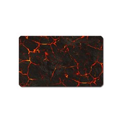 Volcanic Textures Magnet (name Card) by BangZart