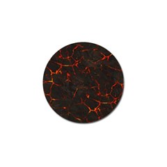 Volcanic Textures Golf Ball Marker by BangZart