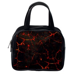 Volcanic Textures Classic Handbags (one Side) by BangZart