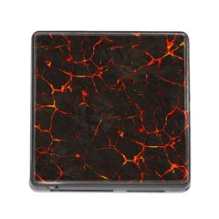 Volcanic Textures Memory Card Reader (square) by BangZart