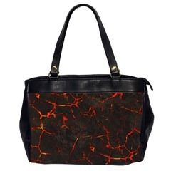 Volcanic Textures Office Handbags (2 Sides)  by BangZart